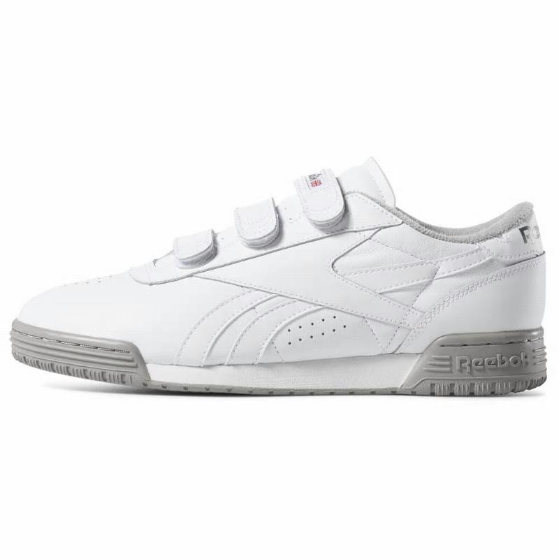 Tenisi Reebok Exofit 600 Barbati Albi/Gri Romania VP2660BD